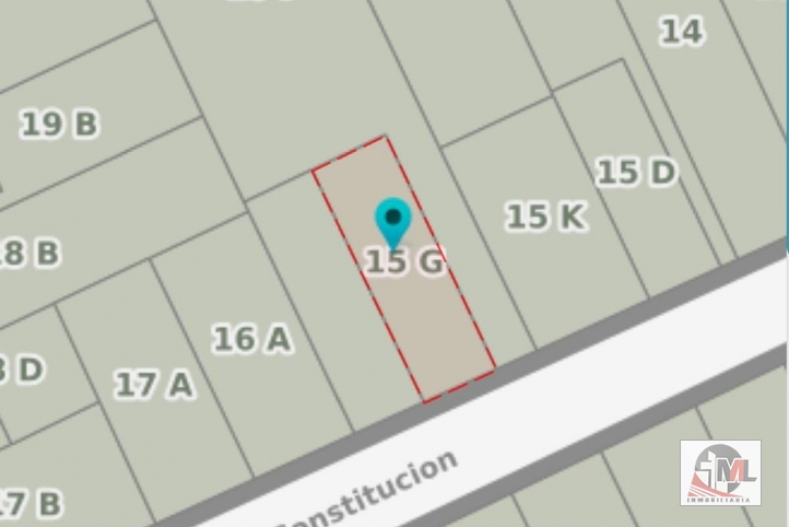 Lote en venta de 1740m² con galpón de 348m² — Constitución