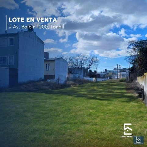 Lote en Venta 2410m² en Av. Balbín, Tandil