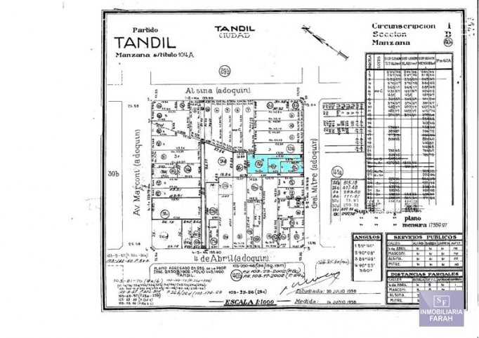 Lote en Venta de 842m² en Mitre 1100, ideal para construcción