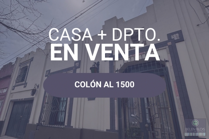 Casa 3 dorm, 235m² con garage — Colón