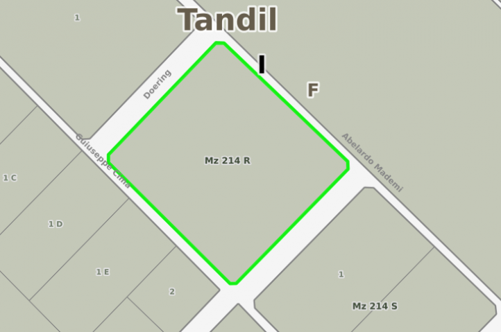 Lote en Venta Giuseppe Cima de 15746m²