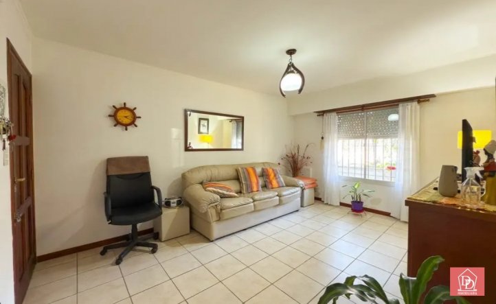 Depto 1 dorm, 60m² en planta baja con garage — Pellegrini