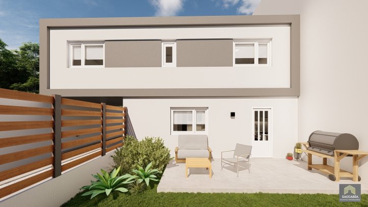 Depto en Venta 2 dorm, 74m² con cochera — Villa Italia