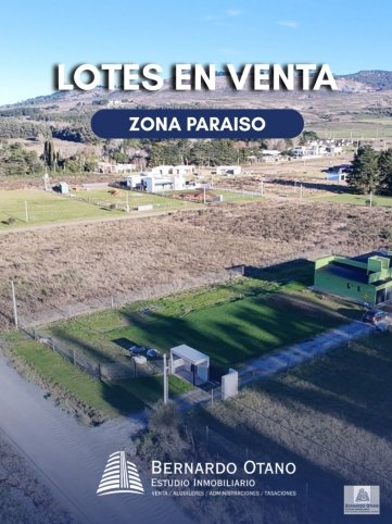 Lote en Venta Zona Paraiso