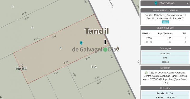 Lote en Venta 384m² cerca del microcentro