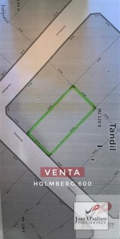 Lote en venta 870m² en zona residencial con todos los servicios