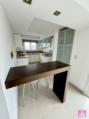 Depto 2 dorm, 90m² con cochera — San Martín y Paz