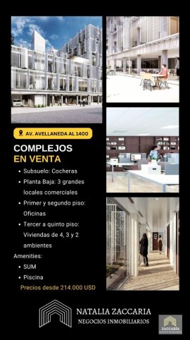 Depto 3 amb, 100m² en Avenida Avellaneda — Cochera incluida