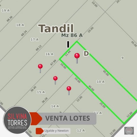 Lote en Venta 1940m² a metros de RN 226