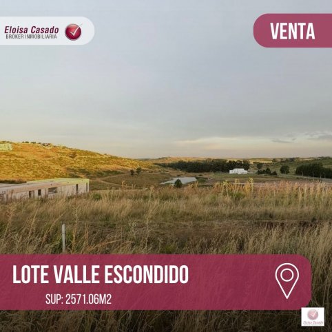 lote en venta en el country valle escondido