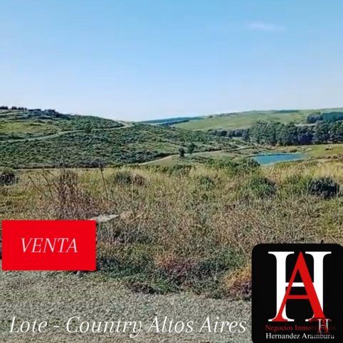 Lote en Venta 2323.67m² con Proyecto — Country Altos Aires