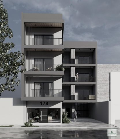 Depto 1 dorm, 69m² con cochera — 25 de mayo 178