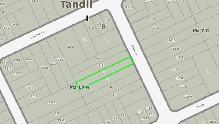 Lote en Venta Moreno 546