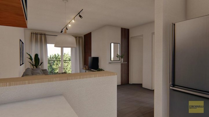 Depto 1 dorm, 52m² con cochera — Santamarina al 800