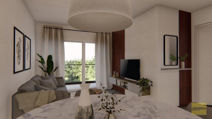 Depto 1 dorm, 52m² con cochera — Santamarina al 800