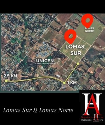 Lote en Venta 4000m² — Lomas Norte y Lomas Sur
