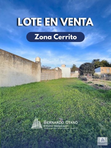Lote en Venta en Barrio Cerrito, 350m²