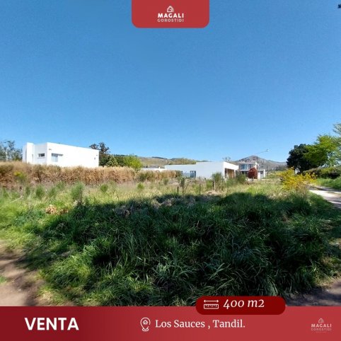 Lote en Venta 400m² con excelente vista — Los Sauces
