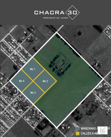 Loteo Chacra 30 - 1000m² en venta