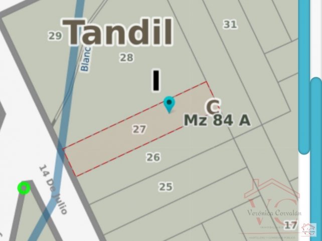Lote en Venta 14 DE JULIO 1341