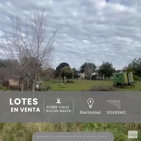 Lote en venta de 3270m² sobre calle Ruca Malen
