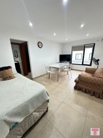 Depto 1 dorm, 48m² en planta baja con cochera — Cuba al 1200