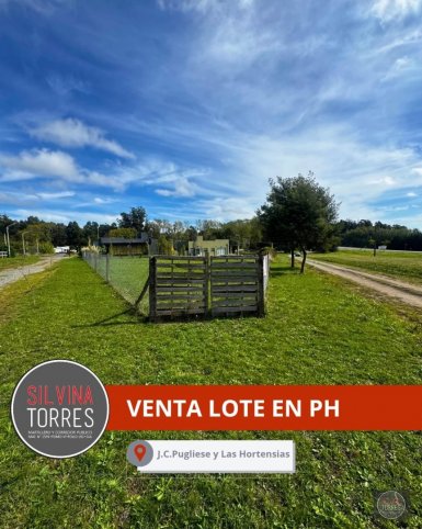 Lote en Venta 461m² en Las Hortensias y Juan C Pugliese