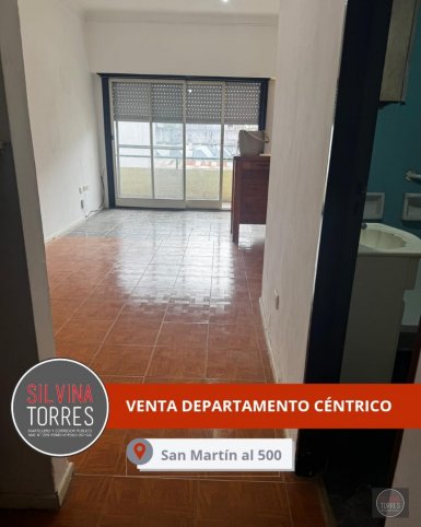 Depto. céntrico de 1 dormitorio en San Martín 577