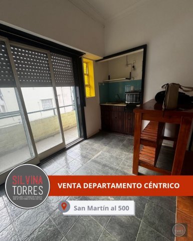 Depto. céntrico de 1 dormitorio en San Martín 577