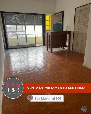 Depto. céntrico de 1 dormitorio en San Martín 577
