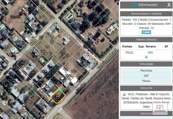 Lote en esquina de 553m² sobre Av. Pedersen — La Rural