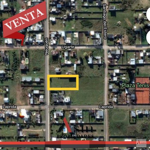 Lote en venta 2109m² en Neuquén 100, oportunidad en desarrollo