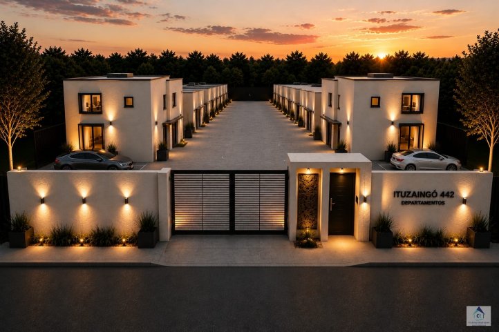 Depto 1 dorm, 45m² en Ituzaingo al 400 con cochera