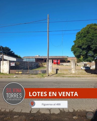 Lote en Venta 466m² con todos los servicios — Figueroa 400