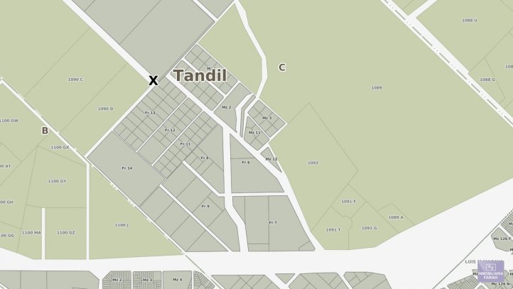Lote en Venta Zona Parque Industrial Tandil