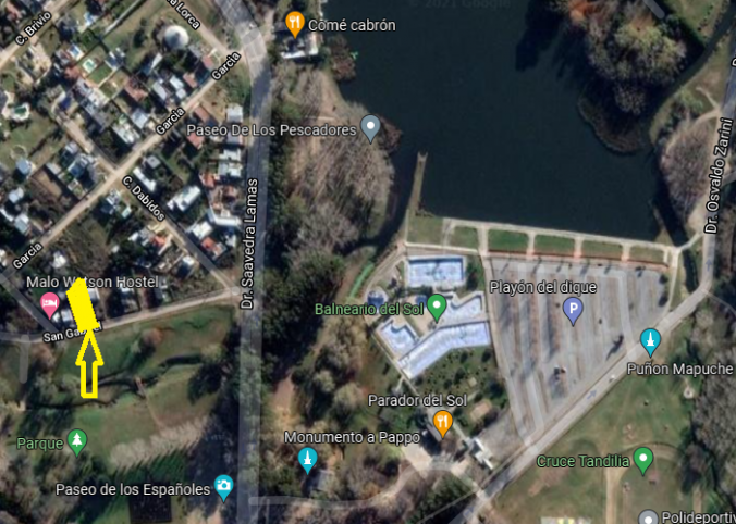 Lote en zona Dique, frente al Paseo de los Españoles