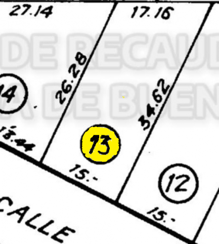 Lote en zona Dique, frente al Paseo de los Españoles