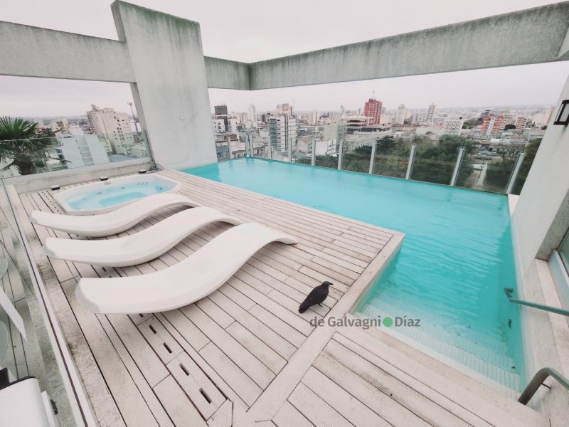 Depto 3 dorm, 135m² con pileta y gimnasio — Chacabuco