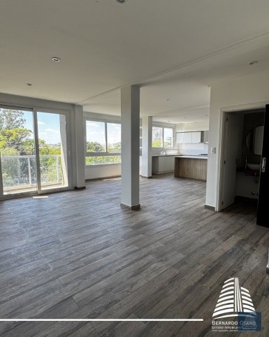 Depto 2 dorm, 100m² con cochera y terraza — Santamarina 810
