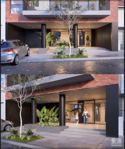 Depto 2 dorm, 90m² con cochera — Rivadavia