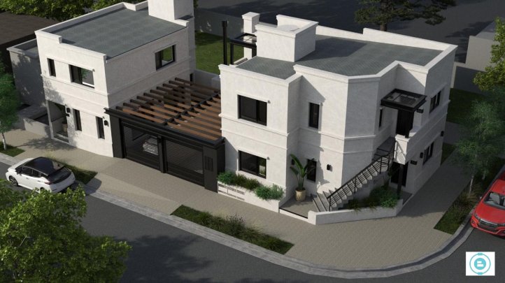 Duplex de 2 habitaciones con patio y garage