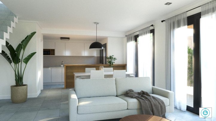 Duplex de 2 habitaciones con patio y garage