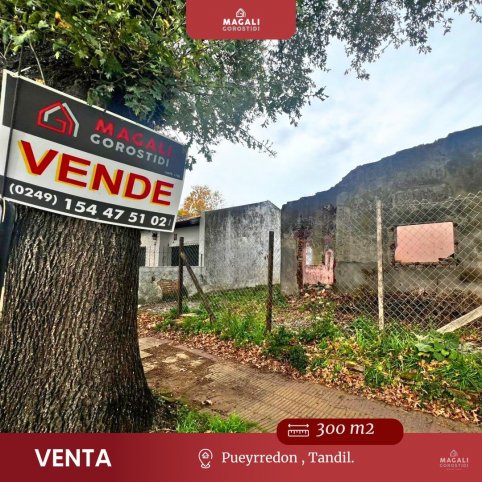 Lote + Casa a demoler en VENTA Pueyrredon 0