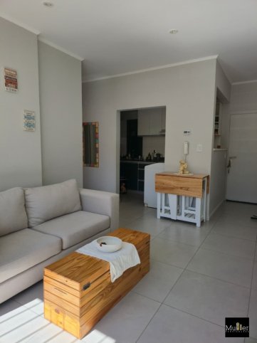 Depto 1 dorm, planta baja, cochera compartida