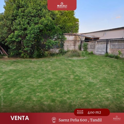 Lote en Venta 400m² con galpón — Saenz Peña