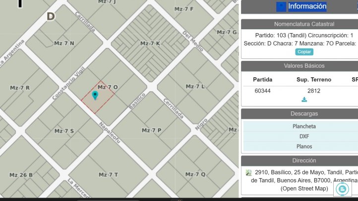 Lote 2800 mts Sans Souci