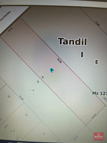 Lote en VENTA Corrientes, Tandil 1135 m²