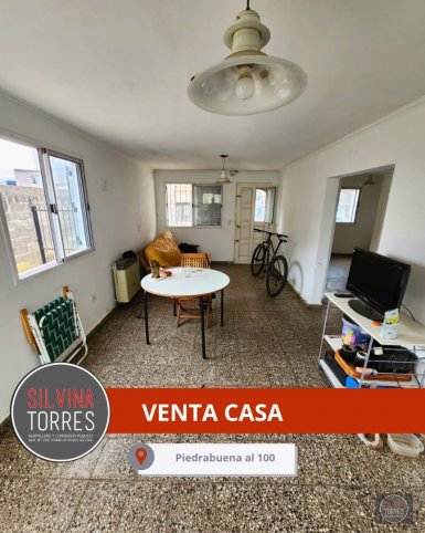 Casa 2 dorm, 70m² en Piedrabuena y Av Falucho