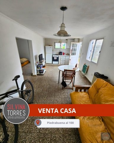 Casa 2 dorm, 70m² en Piedrabuena y Av Falucho
