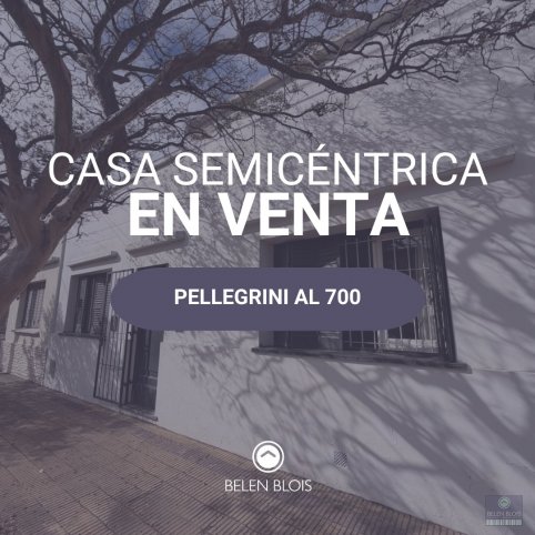 Casa 2 dorm, 134m² con garage — Pellegrini al 700